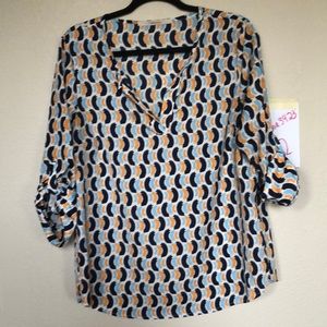 41 Hawthorn 3/4 sleeves blouse